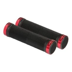 Manopole Massi Pro Lock Comp 2 Nero Rosso