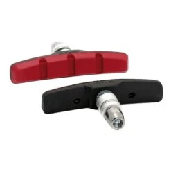 Pattini Per Freni XLC BS-V01 Per V-Brake Rosso (4 Unità)