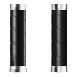 Manopole In Pelle Brooks England Slender 130-130 Mm Nero Forte