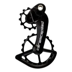 Ricambio Gabbia Cambio E Pulegge CeramicSpeed OSPW Campagnolo Coated Nero