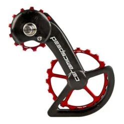 Ricambio Gabbia Cambio E Pulegge OSPW CeramicSpeed Shimano DA9100-ULT8000 Road Rosso