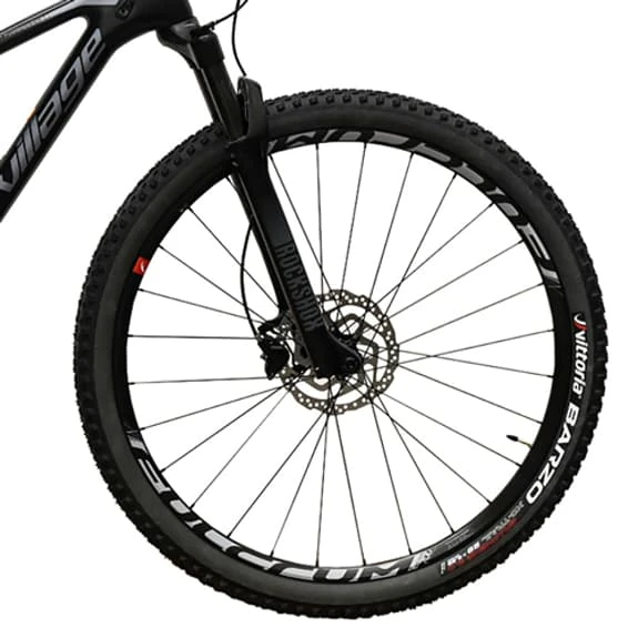 Bicicletta MTB Deporvillage GR920 Carbon 29" Nero Grigio Scuro 4 Bicicletta MTB Deporvillage GR920 Carbon 29" Nero Grigio Scuro - immagine 4