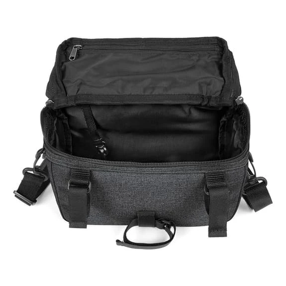 Borsa Da Manubrio Eastpak Aman Bike Nero Grigio-blu Riflettente 2 Borsa Da Manubrio Eastpak Aman Bike Nero Grigio-blu Riflettente - immagine 2