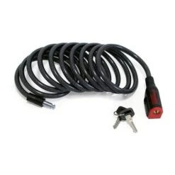 Cavo Antifurto Fiamma Cable-Lock Nero Rosso
