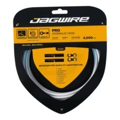 Tubo Freno Idraulico Jagwire Quick-Fit Bianco