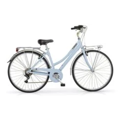 Bicicletta Urbana MBM Central 28" 6V Azzurro Donna