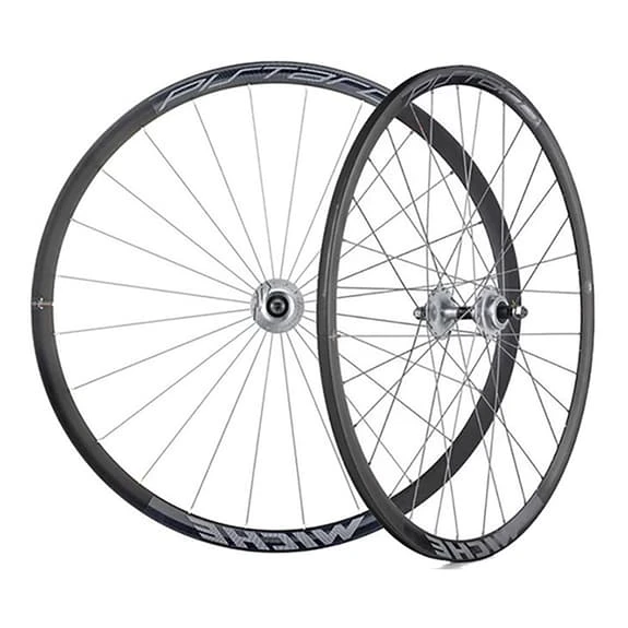 Coppia Di Ruote Miche Pistard 622-15C Per Copertoncino Nero 1 Coppia Di Ruote Miche Pistard 622-15C Per Copertoncino Nero