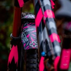 Parafango Anteriore Muc-Off Front Ride Guard Nero Lilla Grigio -Bicicletta Negozio mf 193 003