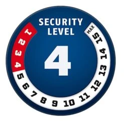 Antifurto A Spirale Abus 6512K/180/12 SCMU Nero -Bicicletta Negozio nivell 4