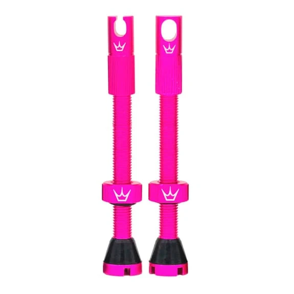 Valvola Tubeless Peaty's X Chris King 60 Mm Rosa 1 Valvola Tubeless Peaty's X Chris King 60 Mm Rosa