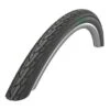 Copertoncino Rigido Schwalbe Road Cruiser 28x1.60 GreenCompound K-Guard TwinSkin Riflettente Nero