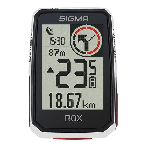 Ciclocomputer Sigma ROX 2.0 + Supporto Bianco 2 Ciclocomputer Sigma ROX 2.0 + Supporto Bianco - immagine 2