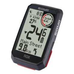 Ciclocomputer Sigma ROX 4.0 + Sensore Di Velocità E Cadenza Nero -Bicicletta Negozio sg 1062 100 2