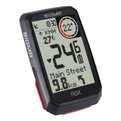 Ciclocomputer Sigma ROX 4.0 + Sensore Di Velocità E Cadenza Nero -Bicicletta Negozio sg 1062 101 2