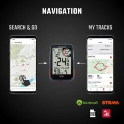 Ciclocomputer Sigma ROX 4.0 + Sensore Di Velocità E Cadenza Nero -Bicicletta Negozio sg 1062 102 2