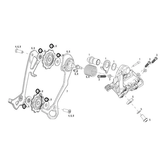 Rotelle SRAM XX Ceramica 1 Rotelle SRAM XX Ceramica