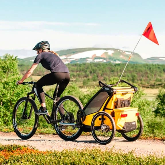 Rimorchio Thule Chariot Sport 1 Giallo 2 Rimorchio Thule Chariot Sport 1 Giallo - immagine 2