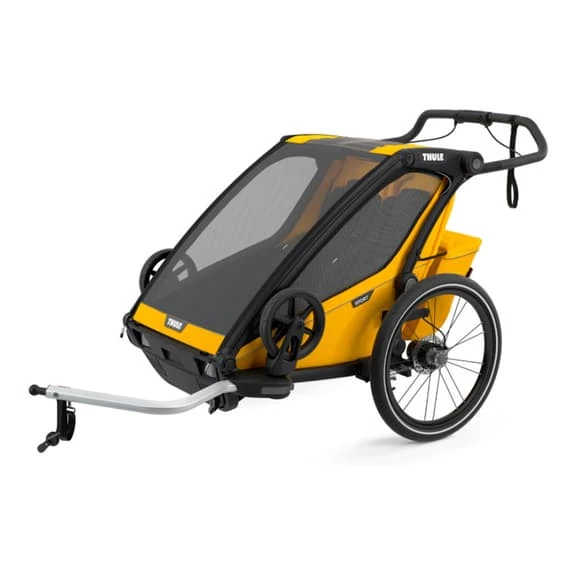 Rimorchio Thule Chariot Sport 2 Giallo 1 Rimorchio Thule Chariot Sport 2 Giallo