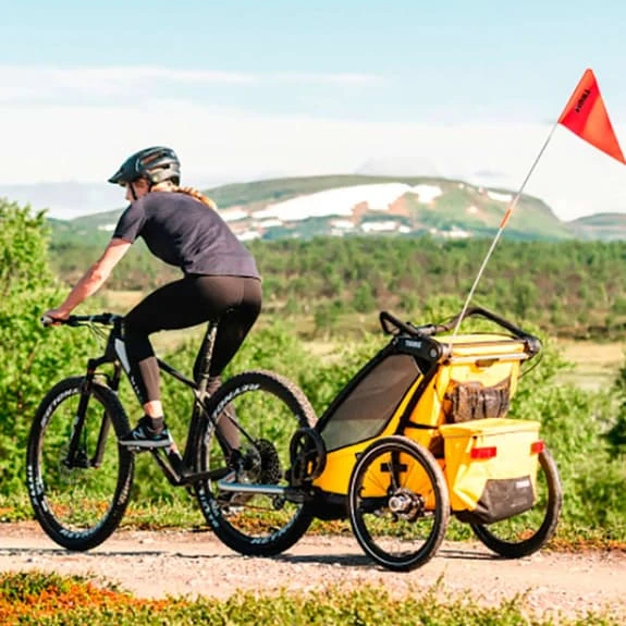 Rimorchio Thule Chariot Sport 2 Giallo 2 Rimorchio Thule Chariot Sport 2 Giallo - immagine 2