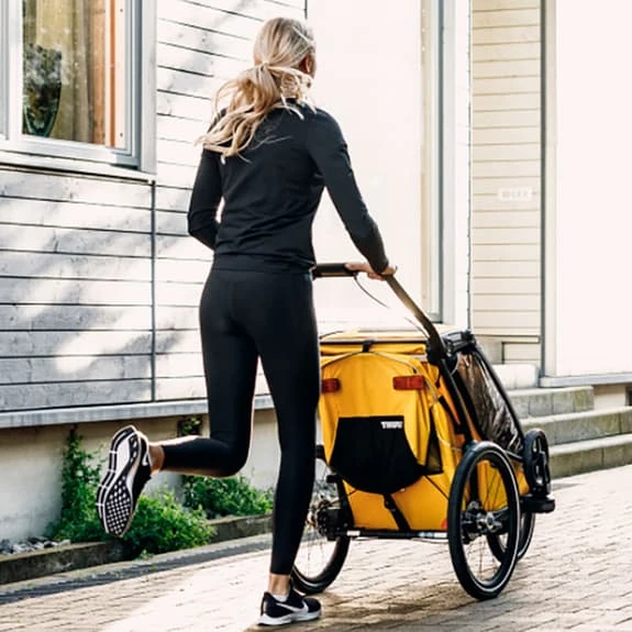 Rimorchio Thule Chariot Sport 2 Giallo 3 Rimorchio Thule Chariot Sport 2 Giallo - immagine 3