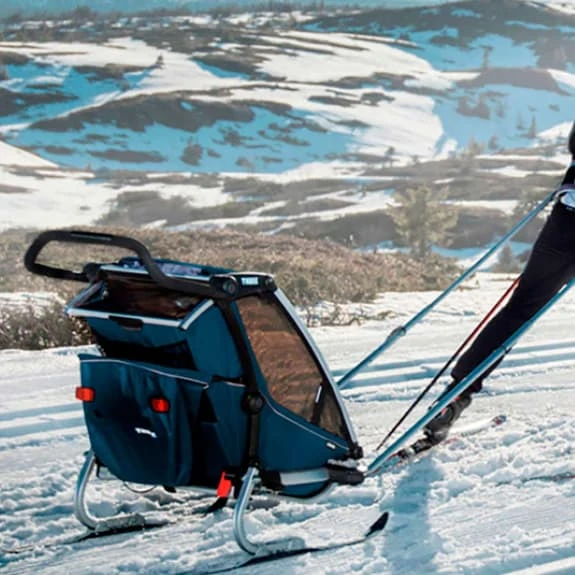 Rimorchio Thule Chariot Cross 2 Azzurro 3 Rimorchio Thule Chariot Cross 2 Azzurro - immagine 3