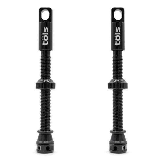 Valvola Tubeless Töls Alluminio Presta 44 Mm Nero 1 Valvola Tubeless Töls Alluminio Presta 44 Mm Nero