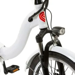 Bicicletta Elettrica Pieghevole Urban Motion 20" 36V 10AH Bianco -Bicicletta Negozio ubm u60120 004