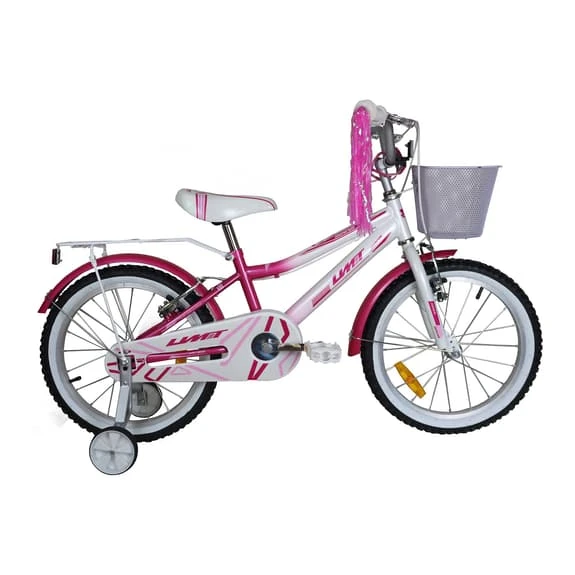 Bicicletta Per Bambini Umit 18" Rosa Bianco 1 Bicicletta Per Bambini Umit 18" Rosa Bianco