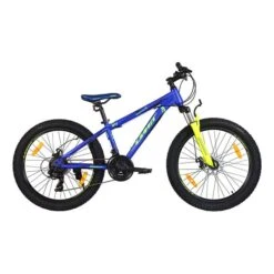 Bicicletta Per Bambini Umit Spartan 24" Blu Lime