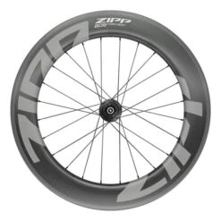 Ruota Anteriore Zipp 808 Firecrest Carbon Per Tubeless Nero